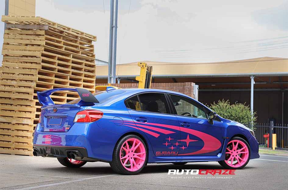 SUBARU WRX SF04 MATTE BLACK